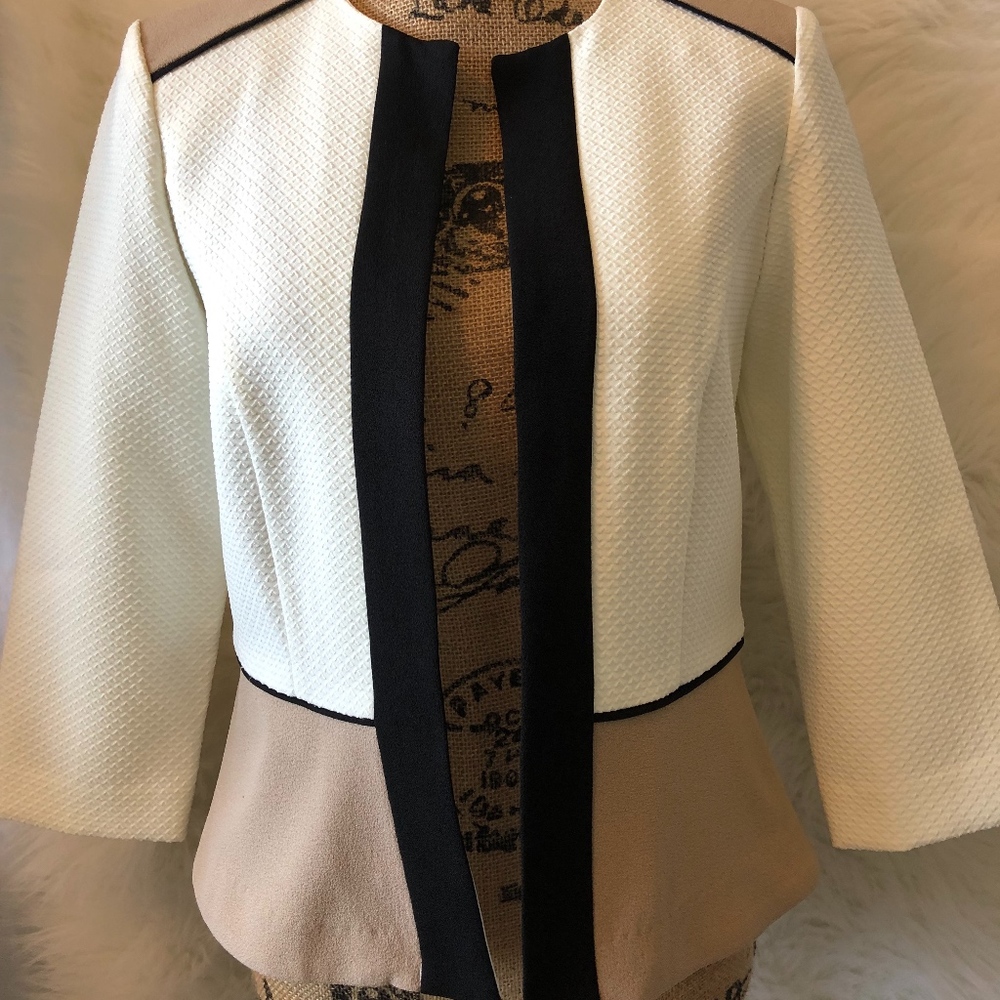 Studio One Color Block Blazer